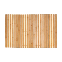 Ταπέτο Αντιολισθητικό Bamboo Essentials 02-12830 60x40cm Natural Estia 40X60 Bamboo