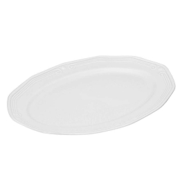Πιατέλα Σερβιρίσματος Οβάλ Athénée 07-13592 36cm White Estia Πορσελάνη