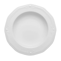 Πιάτο Βαθύ Athénée 07-13455 Φ23cm White Estia Πορσελάνη
