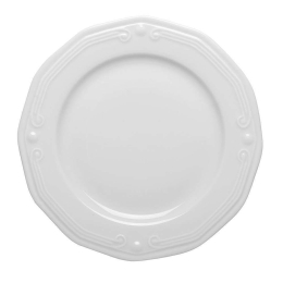 Πιάτο Γλυκού Athénée 07-13448 Φ20cm White Estia Πορσελάνη