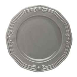 Πιάτο Γλυκού Athénée 07-13660 Φ20cm Grey Estia Πορσελάνη