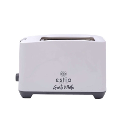 Φρυγανιέρα 2 Θέσεων Gusto White 06-13820 25x14x17,1cm 750W White Estia