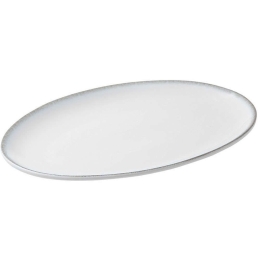 Πιατέλα Οβάλ Pearl 07-15503 36cm White Estia Πορσελάνη