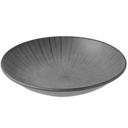 Πιάτο Βαθύ Nordic 07-15695 23cm Black Estia Πορσελάνη