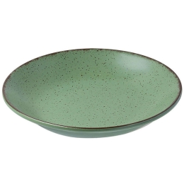 Πιάτο Βαθύ Terra 07-15527 23cm Green Estia Πορσελάνη
