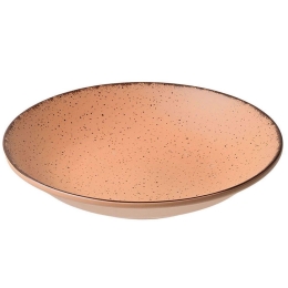 Πιάτο Βαθύ Terra 07-15930 23cm Salmon Estia Πορσελάνη