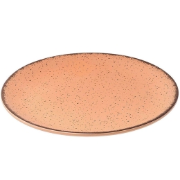 Πιάτο Ρηχό Terra 07-15947 21cm Salmon Estia Πορσελάνη
