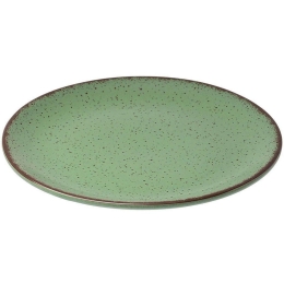 Πιάτο Ρηχό Terra 07-15510 27cm Green Estia Πορσελάνη