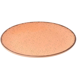 Πιάτο Ρηχό Terra 07-15923 27cm Salmon Estia Πορσελάνη