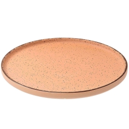 Πιάτο Ρηχό Terra 07-16067 26cm Salmon Estia Πορσελάνη