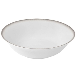 Σαλατιέρα Pearl 07-15404 23cm White Estia Large Πορσελάνη