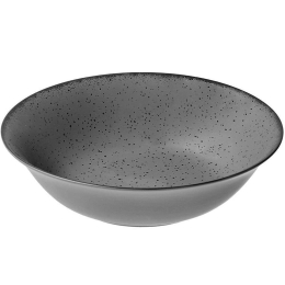 Σαλατιέρα Terra 07-16265 23cm Grey Estia Large Πορσελάνη