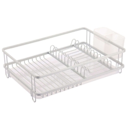 Πιατοθήκη 01-12526 12x50x30 White Estia Αλουμίνιο