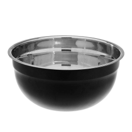 Μπωλ Ανάδευσης 01-15244 4Lt Black Estia Ανοξείδωτο Ατσάλι