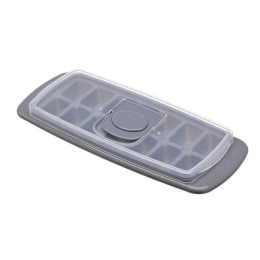 Παγοθήκη Με Καπάκι 14 Θέσεων 01-15060 29x11,2x4cm Grey Estia Πλαστικό