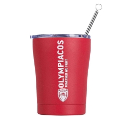Ποτήρι - Θερμός OLYMPIACOS BC 00-13264 350ml Red Estia
