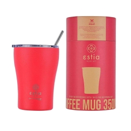 Ποτήρι - Θερμός Save The Aegean 01-16845 350ml Scarlet Red Estia