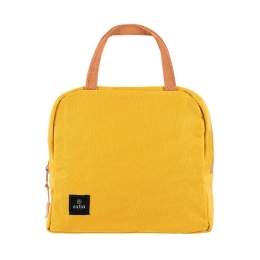 Τσάντα Φαγητού Ισοθερμική 01-17040 28,2x24x13cm 6Lt Yellow Estia 100% Βαμβάκι