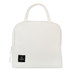 Τσάντα Φαγητού Ισοθερμική My Cool Bag 01-19099 24x11,5x20cm 6lt White Estia 100% Βαμβάκι
