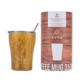 Ποτήρι-Θερμός Με Καλαμάκι Save The Aegean Sekoya 01-16920 350ml Multi Estia