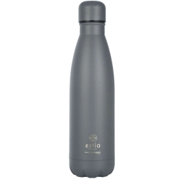 Ισοθερμικό Μπουκάλι Flask Lite Save The Aegean 01-18016 7x7x26,6cm 500ml Grey Estia
