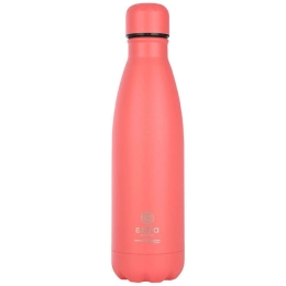 Ισοθερμικό Μπουκάλι Flask Lite Save The Aegean 01-17996 7x7x26,6cm 500ml Coral Estia