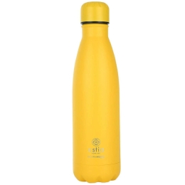 Ισοθερμικό Μπουκάλι Flask Lite Save The Aegean 01-18078 7x7x26,6cm 500ml Yellow Estia