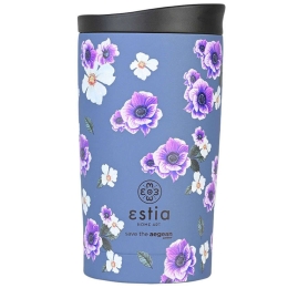 Ποτήρι - Θερμός Save The Aegean Garden 01-20439 7,5x7,5x14,5cm 350ml Multi Estia