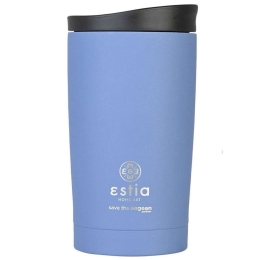 Ποτήρι - Θερμός Save The Aegean 01-20378 7,5x7,5x14,5cm 350ml Blue Estia