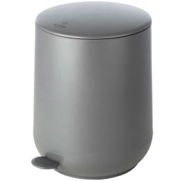 Κάδος Απορριμμάτων Fjord Soft Close 02-19983 23,5x26,3x29,3cm 5lt Grey Estia Πλαστικό
