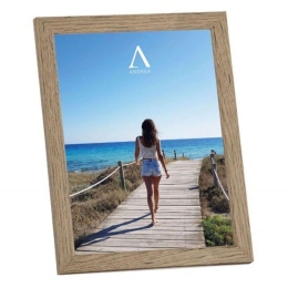 Κορνίζα LBTAH-AX22518 13x18cm Natural-Brown Andrea House Ξύλο,Γυαλί