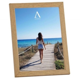 Κορνίζα LBTAH-AX22521 13x18cm Natural-Beige Andrea House Ξύλο,Γυαλί