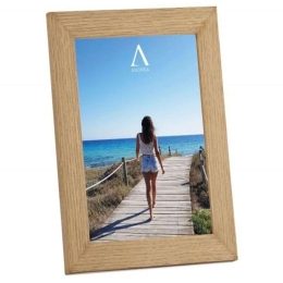 Κορνίζα Bold LBTAH-AX22526 10x15cm Natural-Beige Andrea House Ξύλο,Γυαλί