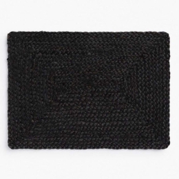 Σουπλά Ural LBTCAURAL35NEG 35x50cm Black Calma House Jute