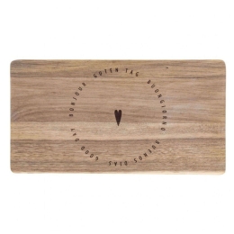 Επιφάνεια Κοπής Good Day LBTRD0014270 26,5x14cm Natural Raeder Ξύλο