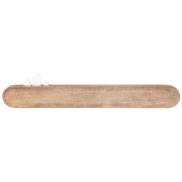 Κλειδοθήκη Μαγνητική Houses LBTRD0014470 40x5x2,5cm Natural Raeder Ξύλο,Πορσελάνη