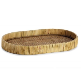 Δίσκος Σερβιρίσματος Rattan LBTAH-AX71038 40x25x4,5cm Natural Andrea House Rattan
