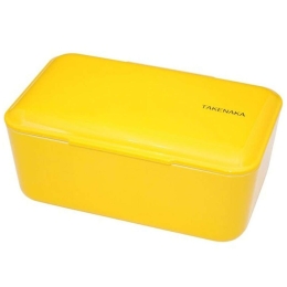 Δοχείο Φαγητού Bento Bite Box LBTTN12-1401-56 17,2x10,9x6,8cm 900ml Yellow Takenaka Πολυαιθυλένιο
