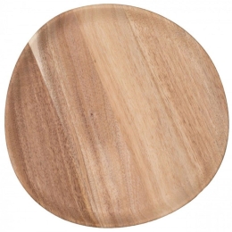 Πιατέλα Mix & Match Large LBTRD0014239 Φ27,5cm Natural Raeder Ξύλο