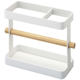 Θήκη Για Κουτάλες LBTYMZK3154 20x7,5x14,5cm White-Natural Yamazaki Ατσάλι,Ξύλο