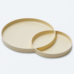 Πιάτο Με Χώρισμα LBTTNJTN0500LYL 30x22x19cm Light Yellow Takenaka Pet