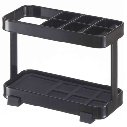 Θήκη Οδοντόβουρτσας Tower Stand LBTYMZK6803 5,5x9cm Black Yamazaki Ατσάλι,Σιλικόνη