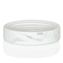 Σαπουνοθήκη Marble LBTAH-BA68131 13x9x3cm White Andrea House Κεραμικό