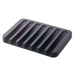 Σαπουνοθήκη Flow Self LBTYMZK7398 11,5x8x1cm Black Yamazaki Σιλικόνη