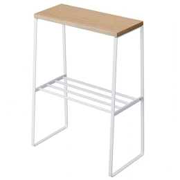 Τραπέζι Βοηθητικό LBTYMZK4382 42x22x56,5cm White-Natural Yamazaki