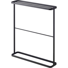 Κρεμάστρα Πετσετών Δαπέδου LBTYMZK7466 65x15x75cm Black Yamazaki Ατσάλι