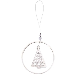 Στολίδι Χριστουγεννιάτικο Christmas Tree LBTRD0089858 12cm Silver Raeder