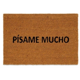 Πατάκι Εισόδου Pisame Mucho LBTAH-AX71029 40x60cm Brown-Black Andrea House 40Χ60