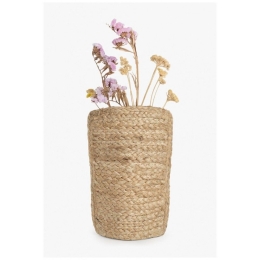 Κάλυμμα Βάζου - Μπουκαλιού Jute Ural CAURAL23BNAT 23x13cm Natural Calma House Jute