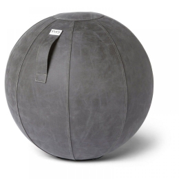 Πουφ Vega VLSBV01165DG 65cm Dark Grey